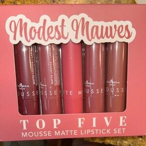 Top Five| Mousse Matte Lipstick Set​​